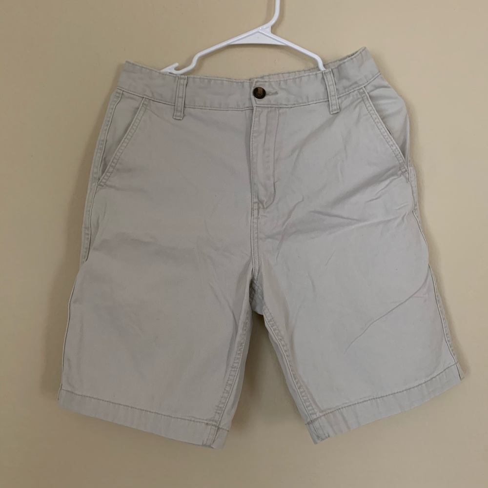 Cream Shorts